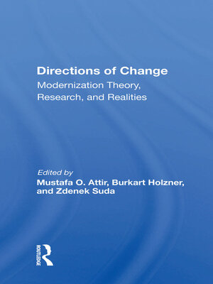 cover image of Directions of Change & Modernization Theory, Research, and Realities